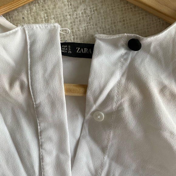 ZARA | white blouse - Picture 7 of 9